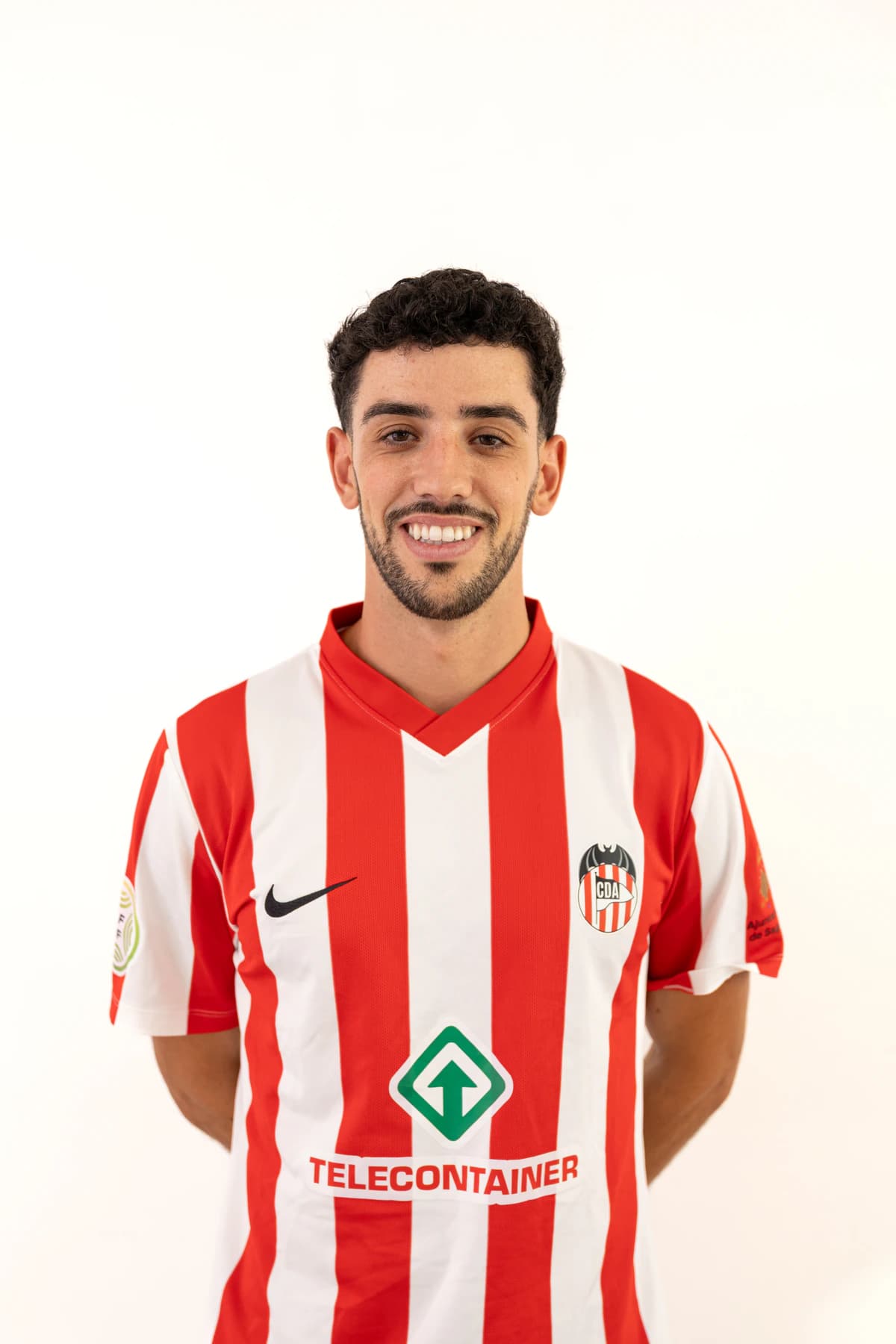 Retrato de Adrián Morón, primer equipo masculino del CD Acero