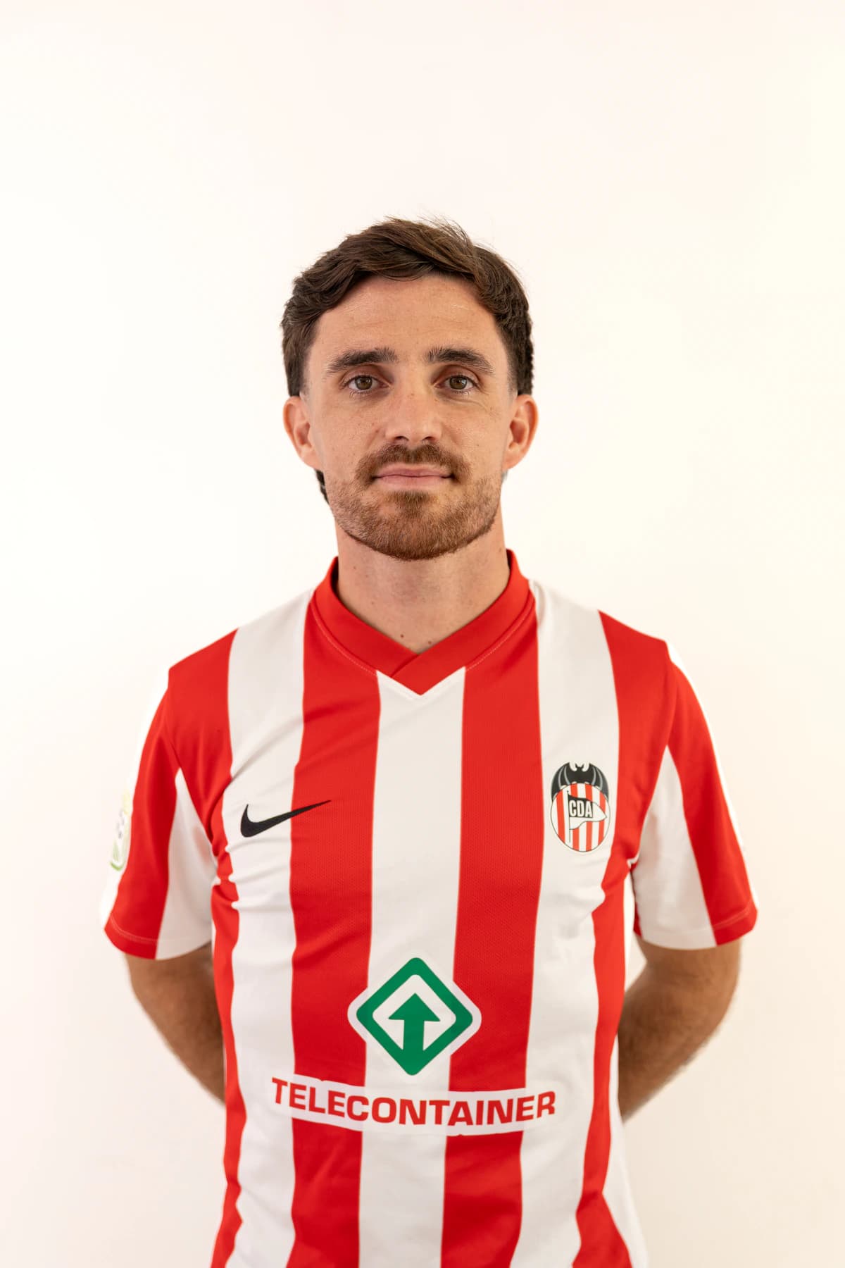 Retrato de Adrián Pinazo, primer equipo masculino del CD Acero