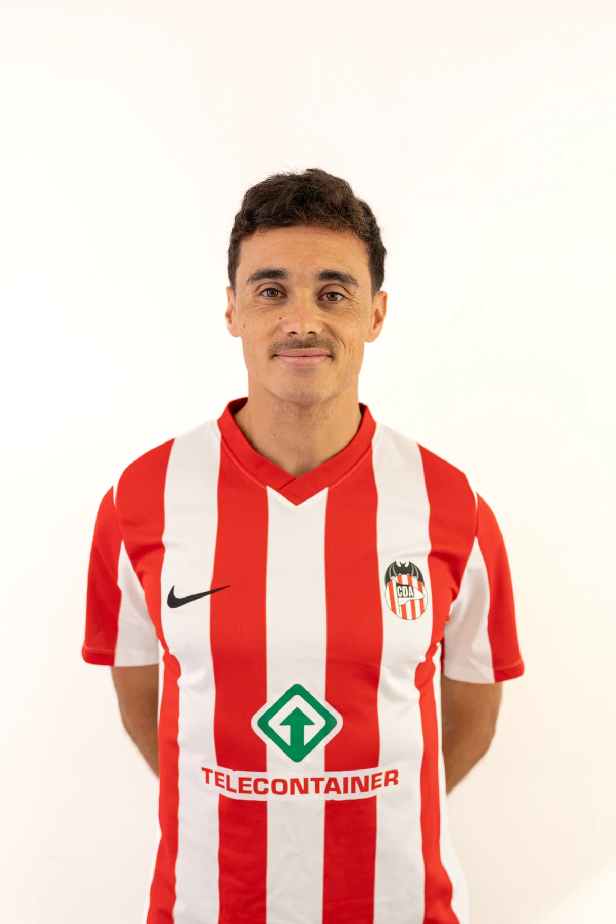 Retrato de Alberto Tendillo, primer equipo masculino del CD Acero
