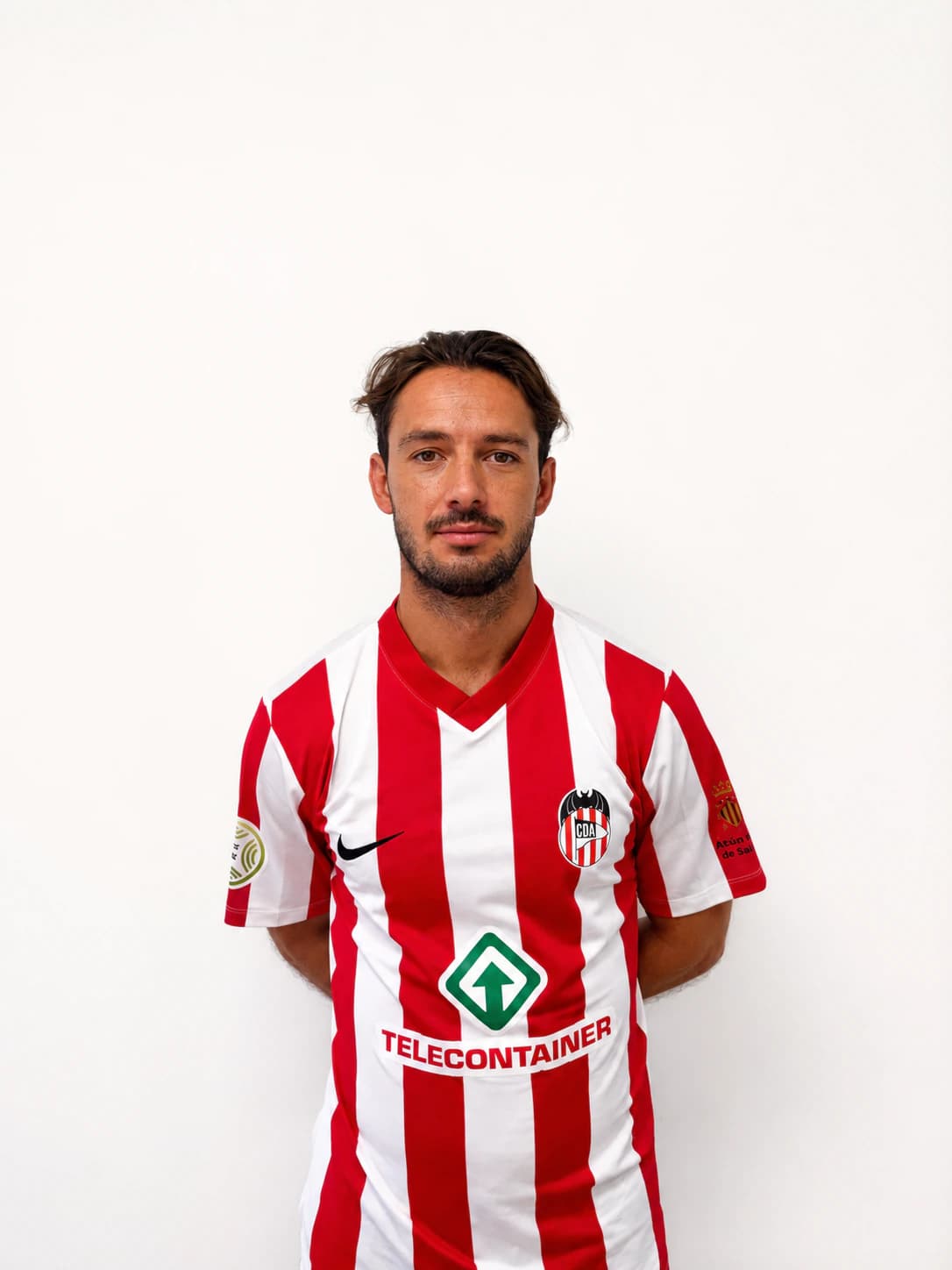 Retrato de Fer Cano, primer equipo masculino del CD Acero