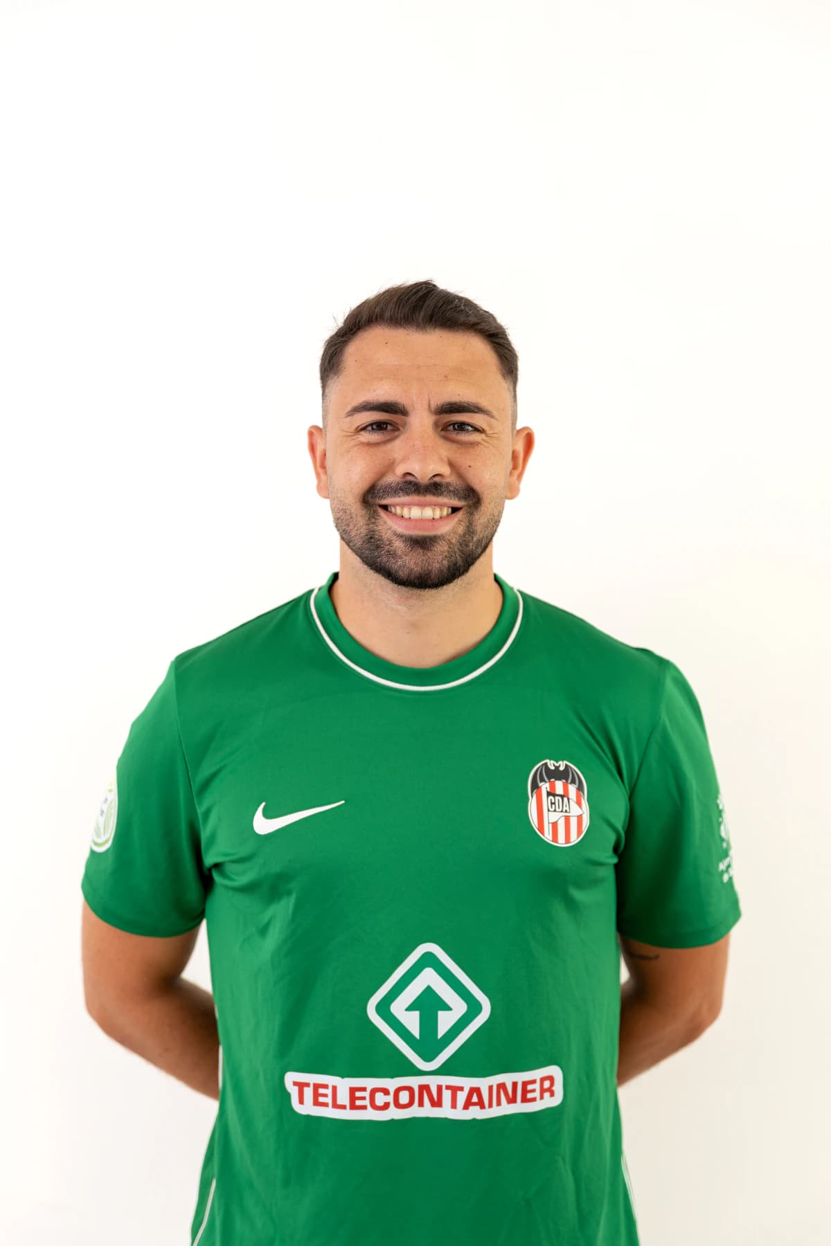 Retrato de Rafa Soriano, primer equipo masculino del CD Acero