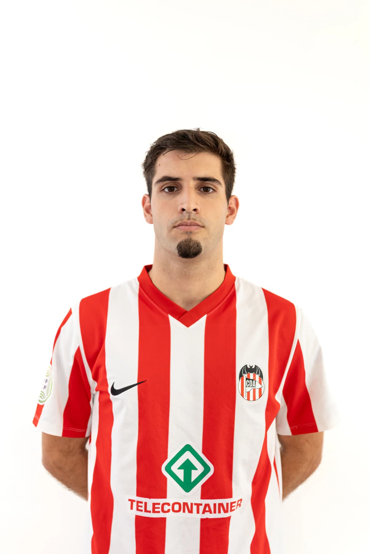 Retrato de Sergio Grimaldo, primer equipo masculino del CD Acero